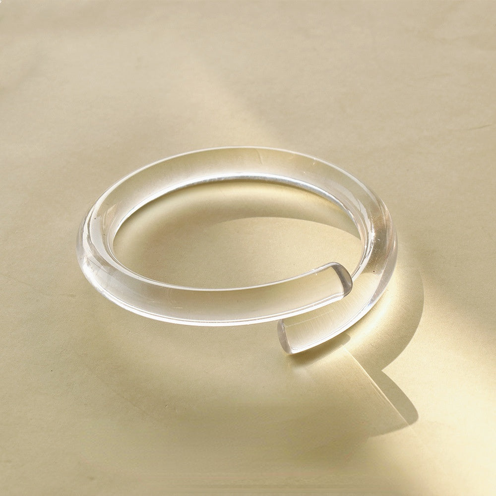 Wholesale Transparent Resin Round Rings